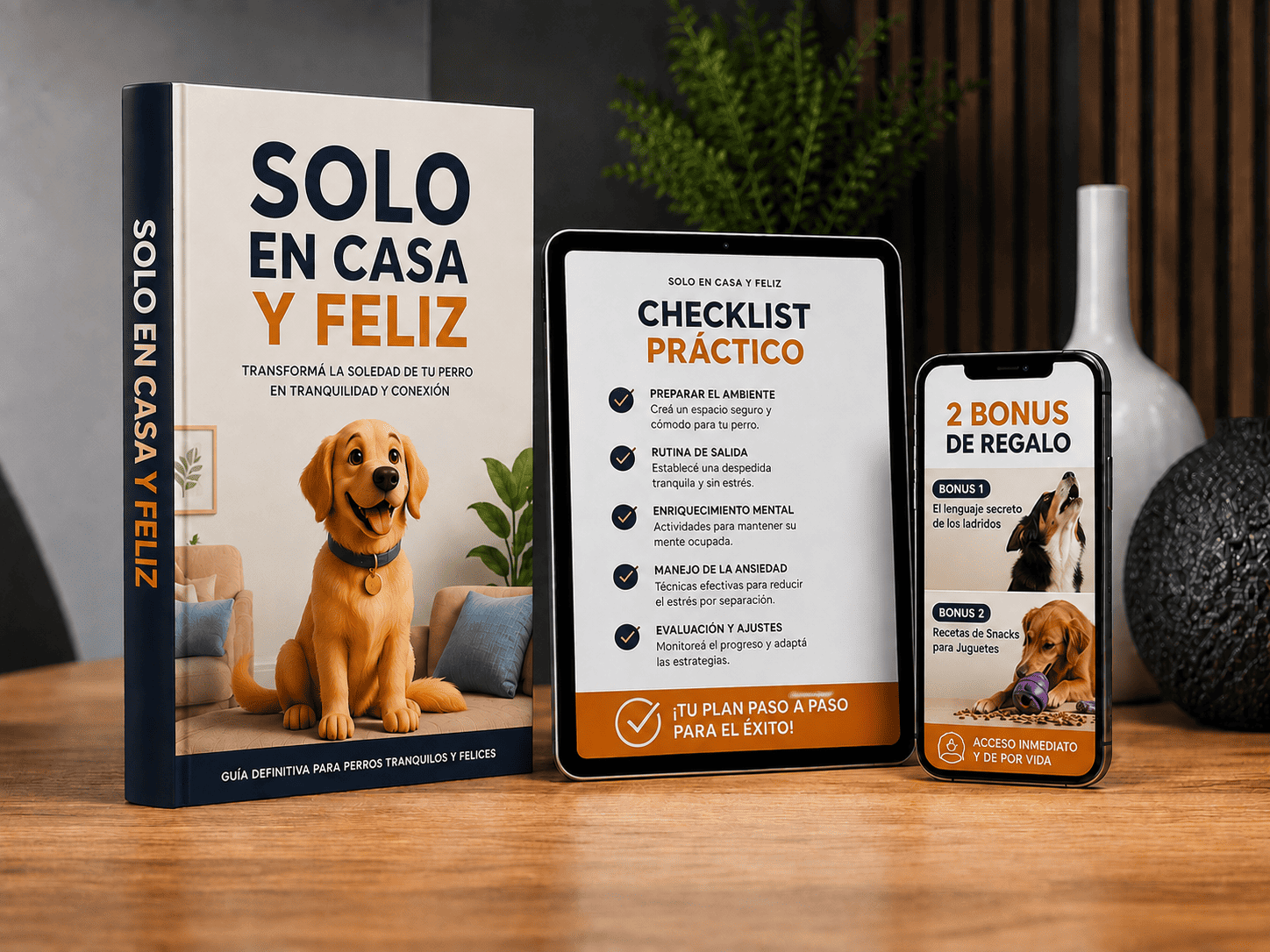 Perro Solo en Casa y Feliz